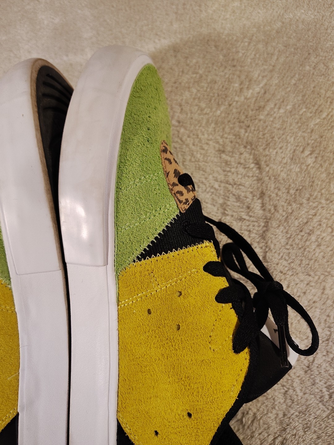 VTG Nike Jordan Mens 9.5 Series .03 Dear 90's Low Top SUEDE DJ0420-700 Key Lime thumbnail 13