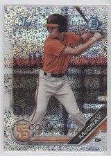 2019 Bowman Draft Chrome Sparkles Refractor Grant McCray #BDC-4 lt0