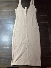 Forever 21 khaki fitted dress. Size S. S1