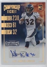 2016 Panini Contenders Championship Ticket /49 Andy Janovich #248 Auto g2u