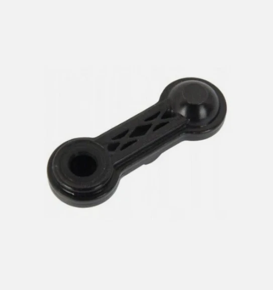 Pomello Cambio Manuale In Pelle Nera Per Renault Clio III, Megane 2 E Laguna Con Adattatore Incluso 79230405