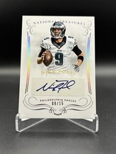 2014 Panini National Treasures Nick Foles Auto #8/15 Philadelphia Eagles