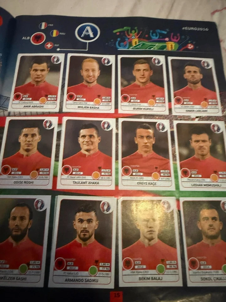 Panini UEFA Euro 2016 France Official Sticker Album - Complete - Image 2 of 4