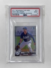 2017 Bowman Chrome Minis - Base Bowman Chrome Rookies Cody Bellinger #27 (RC)