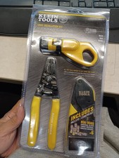 Klein tools VDV026-211 Coax Cable Installation Tool Set with Zipper Pouch