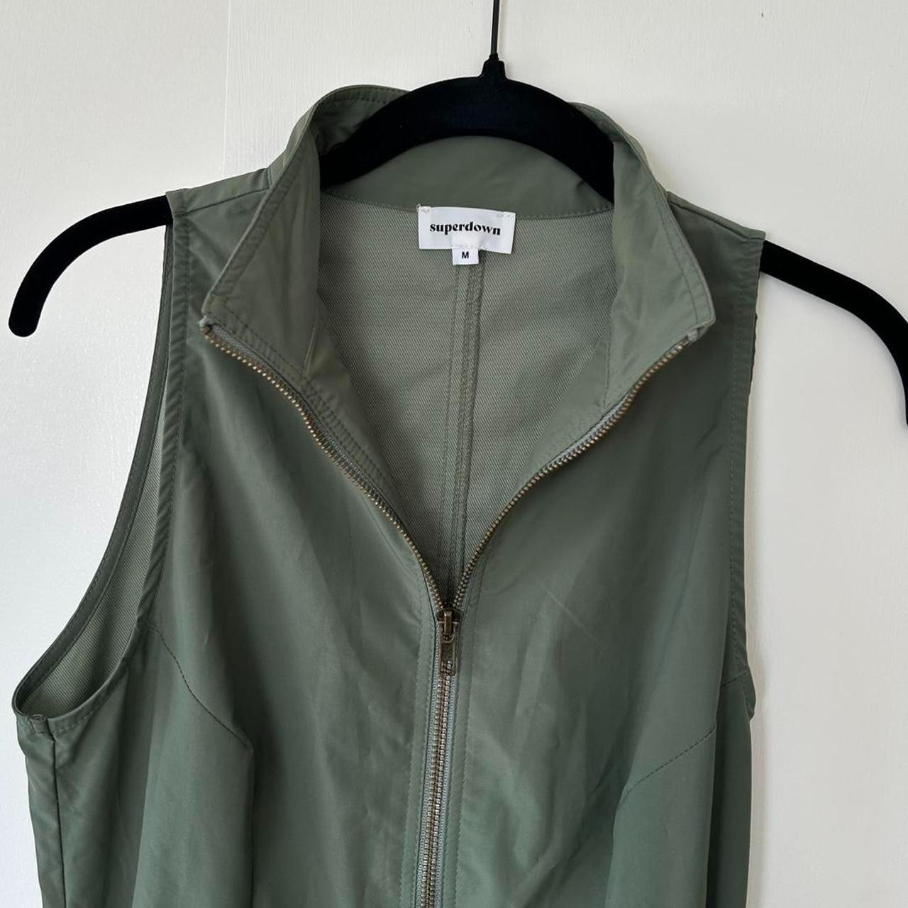 Superdown REVOLVE Sofia Belted Mini Dress Olive G… - image 3