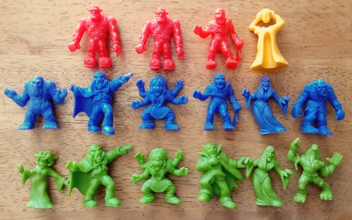 Monster in My Pocket MIMP Lot of 16 Matchbox 1990's