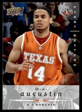 2008-09 Upper Deck D.J. Augustin Rookie Charlotte Bobcats #225