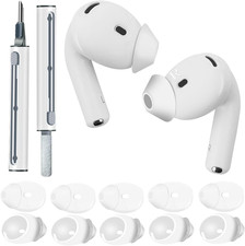 5 Pairs Ear Tips for Airpods 4, Silicone Earbuds Cover Compatible with Apple Air