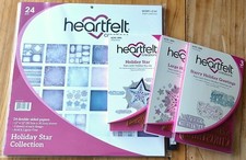 Heartfelt Creations "Holiday Star" Stamps, Dies, and Paper Lot