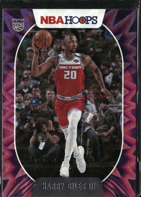 2020-21 Hoops #181 Harry Giles III Purple Explosion