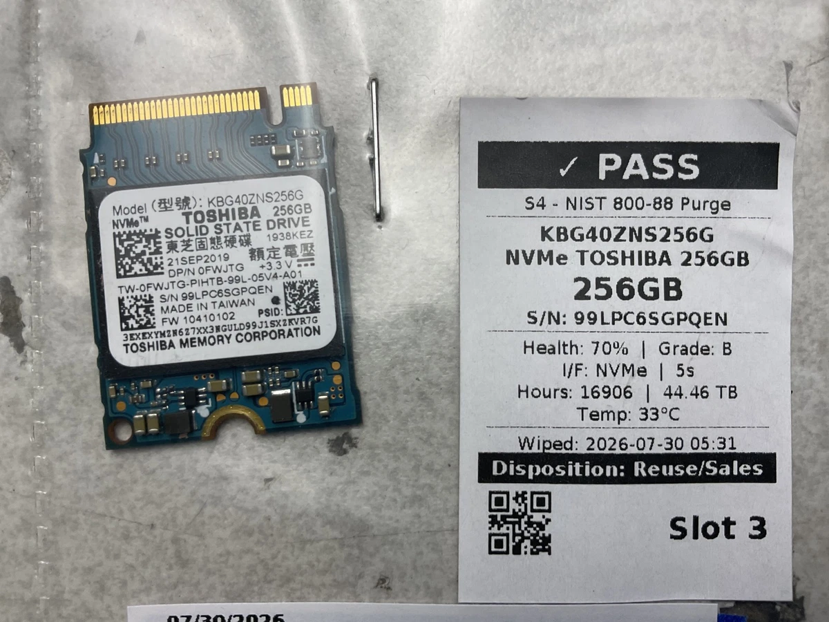Toshiba 256 GB Solid State Drives for sale - eBay