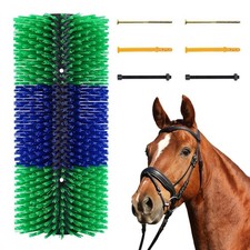 Kratzbürste halbrund, Kuhbürste, Viehbürste für Rinder & Pferde 43,5x192cm