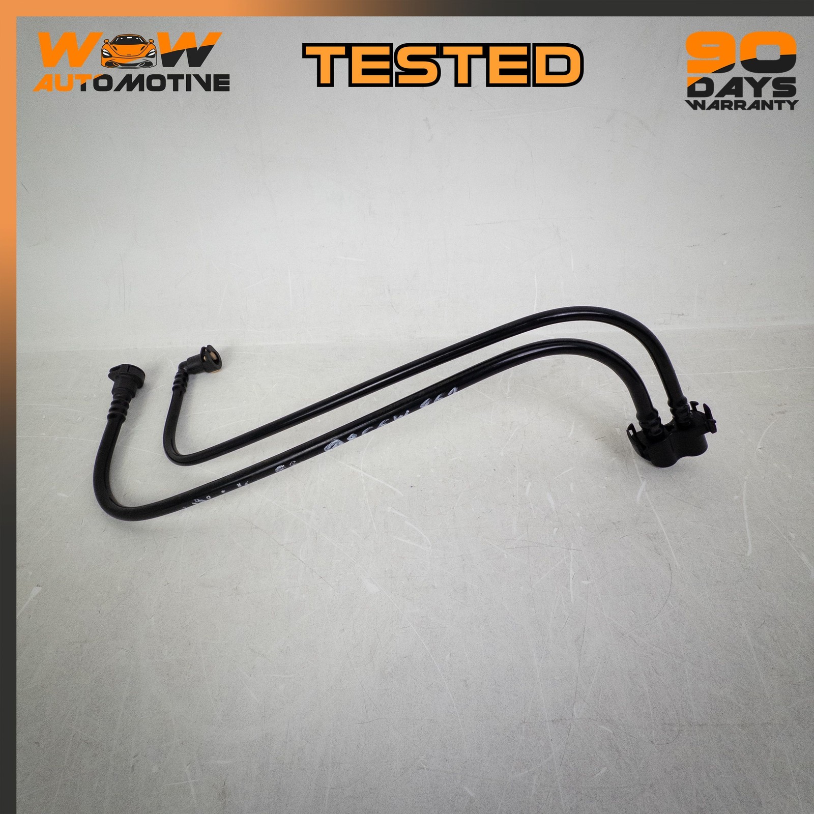 04-13 CHEVROLET CORVETTE C6 XLR REAR RIGHT FUEL RETURN AUXILIARY PIPE HOSE OEM