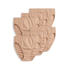 Jockey Women's Underwear Elance French Cut - 6 Pack, Light, 5 5, Light