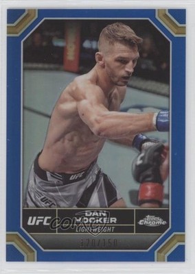 2024 Topps Chrome UFC Blue Refractor 120/150 Dan Hooker #54 6ns