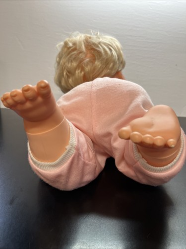 Vintage 1988 Irwin Toys Oopsie Daisy Doll Crawls Falls Cries Gets Back Up G1 - Picture 5 of 8