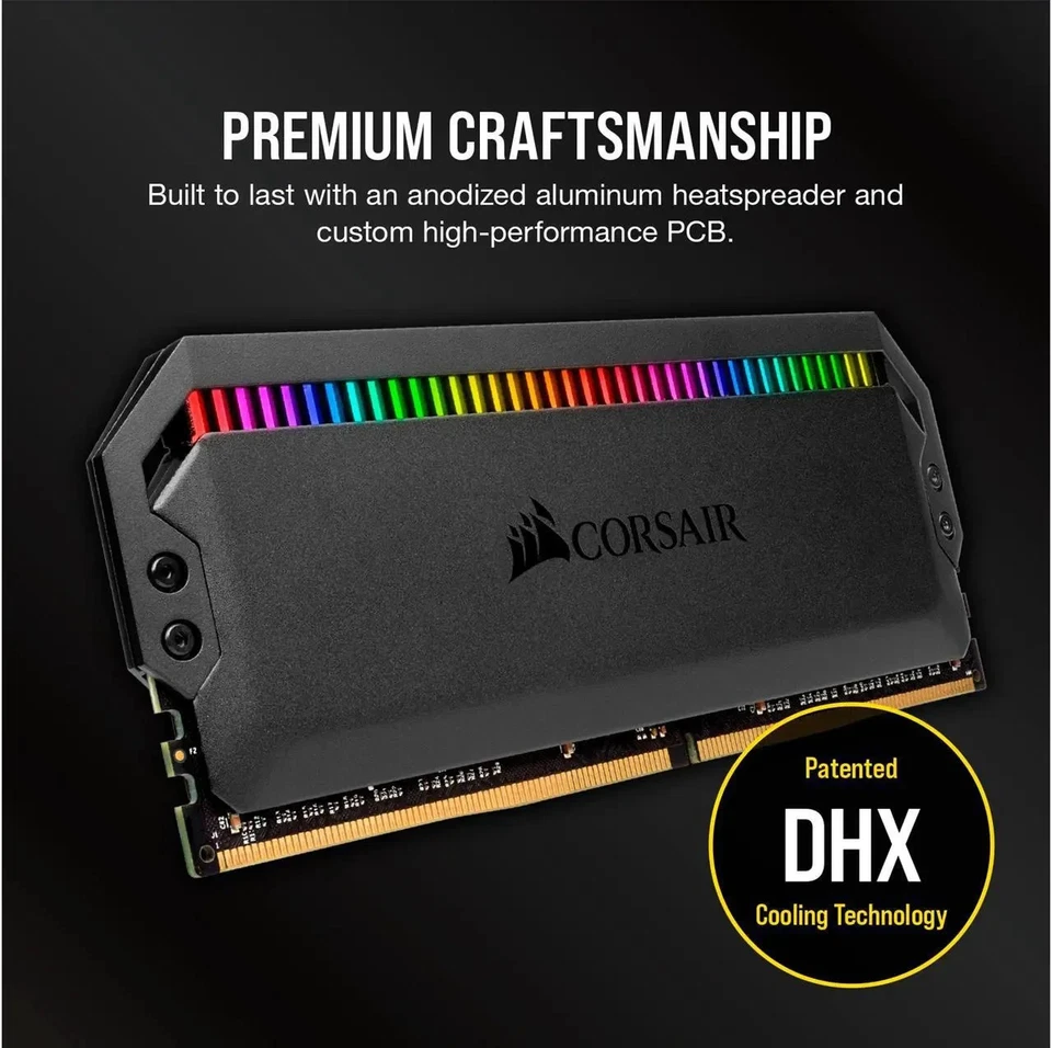 CORSAIR Dominator Platinum RGB 64GB (2 x 32GB) 288-Pin DDR5 6000MHz CL30 RAM - Image 4 of 4