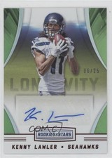 2016 Rookies & Stars Rookie Longevity Signatures Red 6/25 Kenny Lawler Auto 0b2