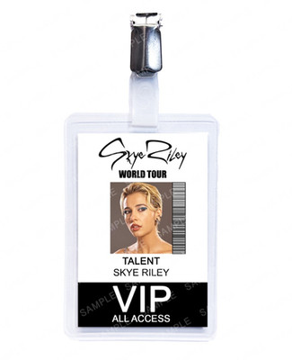 Smile 2 Skye Riley VIP ID Card Prop Horror Badge Cosplay Costume Halloween