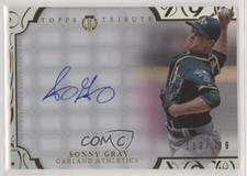 2015 Topps Tribute Auto 119/189 Sonny Gray #TA-SG Auto s3g