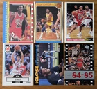Michael Jordan Vintage Basketball Card Lot of 6 w/ Pippen Magic Johnson