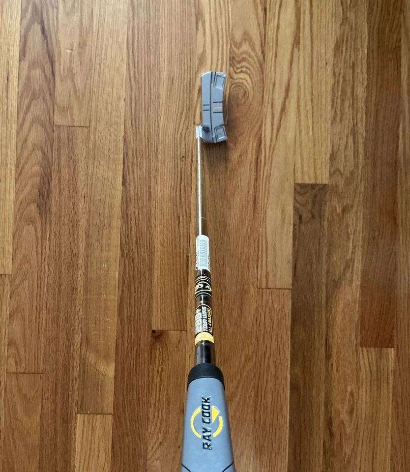 Ray Cook M1 Milled 6061 Putter Steel Shaft Right Handed 34.5” + Head Cover - Image 4 of 4