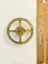 Ingraham (Stamped Oct 78 / Nov 79) Clock Strike Side 3rd Wheel    (KD3190)