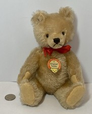 Vintage 1950  s Steiff Bear 10  Honey Chest Tag But No Button Great Condition 