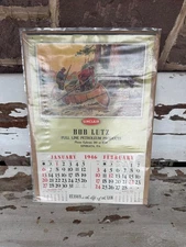 Vintage Sinclair Oil Co Calendar 1946 Intact