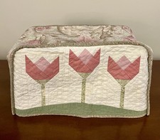 Handmade Quilted Toaster Cover Kitchen Appliance Cover Fits 4 Slice or 2 Slice