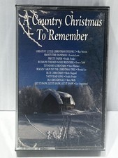 Various Artists - A Country Christmas To Remember Cassette 1990 MCA
