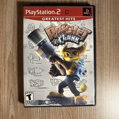 Ratchet & Clank (PlayStation PS2, 2002) With Manual, Greatest Hits