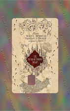 Harry Potter Map Fan Art Card Skins