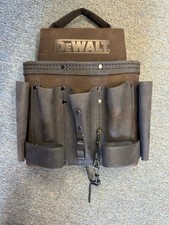 Leather Electrician Tool Pouch - DWST550114 New Never Used !