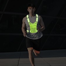 High Visibility Reflective Vest Reflective Straps Night Running Cycling Clothing