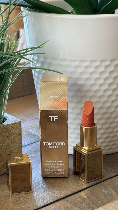 Authentic Tom Ford Soleil Spark Lip Balm - 02 SUN SPARK