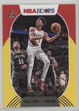 2020-21 Panini NBA Hoops Yellow Anfernee Simons #168 14dq