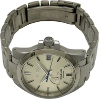 GRAND SEIKO Spring Drive Date SBGA079 Titanium Men's Wristwatch with Box Auth