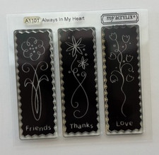 CTMH Close To My Heart My Acrylix Stamp Set A1101 Always in My Heart