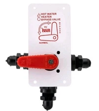 RV Diverter Valve For Hot Water Heater Bypass Directional Valve 1/2" PEX