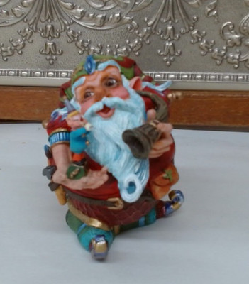 The franklin mint ''santa's magic touch'' #A1336