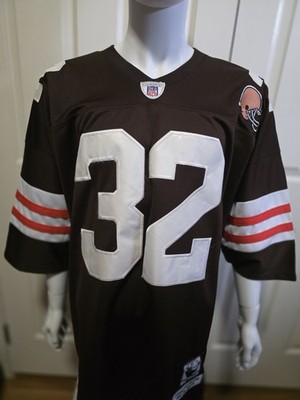 Mitchell & Ness Cleveland Browns Jim Brown #32 NFL Jersey Size 56 Brown