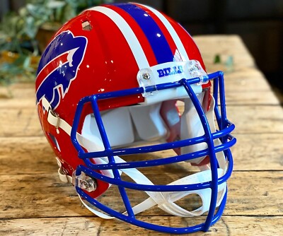 BRUCE SMITH Edition BUFFALO BILLS Riddell Speed AUTHENTIC Football Helmet