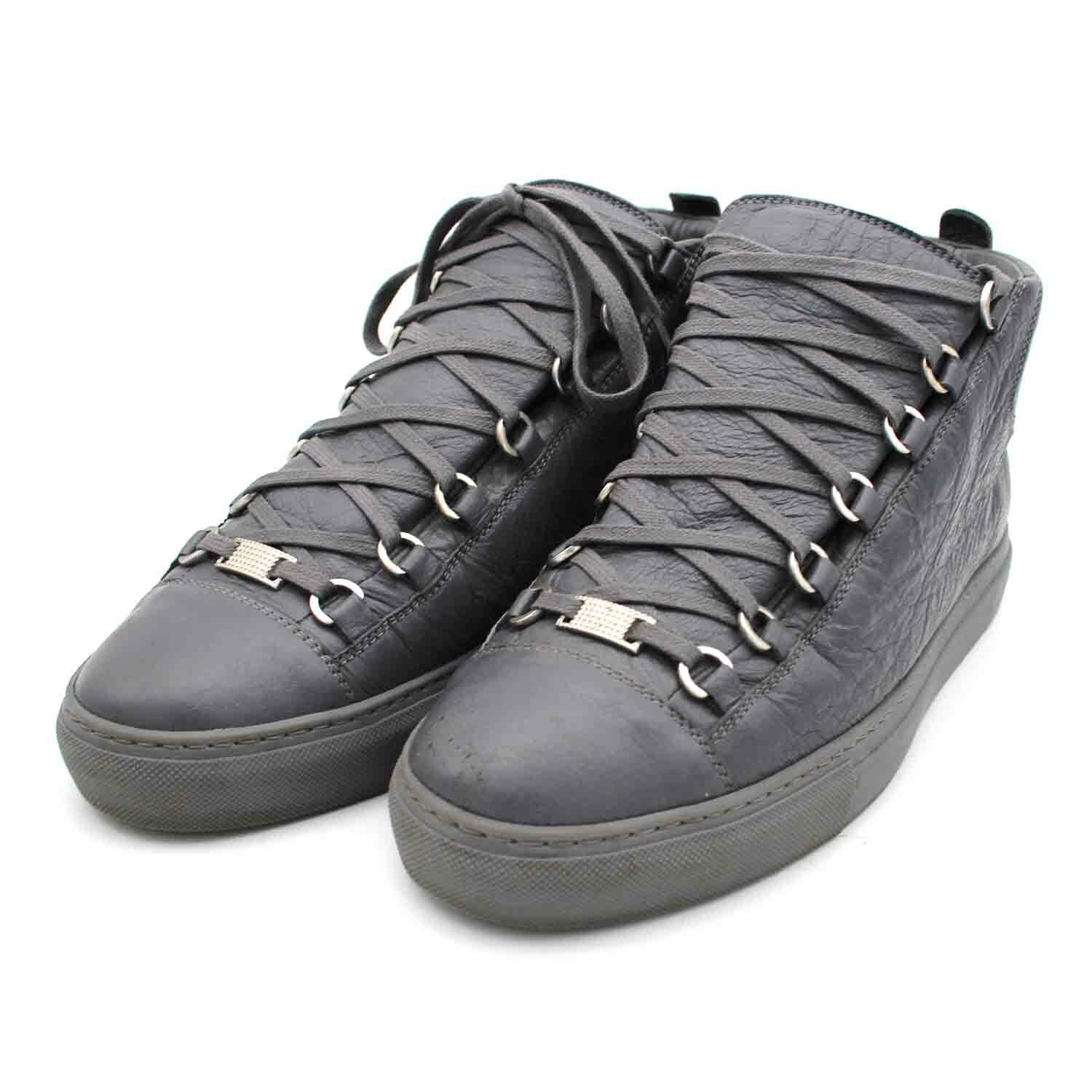 BALENCIAGA Arena Sneakers Grey Opaque 