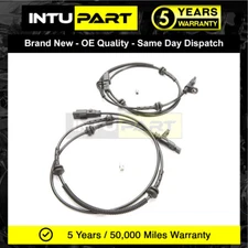 IntuPart FITS CITROEN C6 PEUGEOT 407 (2004-07) 2X ABS WHEEL SPEED SENSORS FRONT