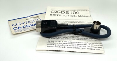1x Vintage Kenwood CA-SD100 converter cord f cd auto changer