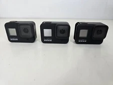 Lot of (3) GoPro HERO8 Black 4K UHD Action Camera *FOR PARTS*