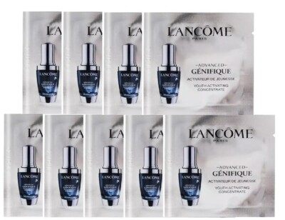 9 PC Lancome GENIFIQUE Advanced Youth Activating Concentrate Sample Packets New