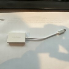 Insignia- USB Type-C-to-VGA Adapter - White #465 Z65/B412
